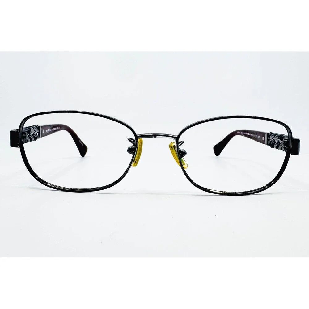 Coach Eyeglasses Womens Gunmetal Milky Black Cherry HC 5072Q 51-17-135